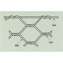 Boîte de Gabion enduite de PVC galvanisé